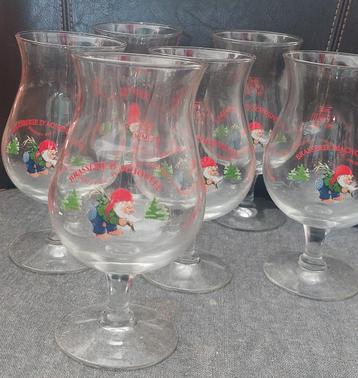 6 verres 25 cl achouffe, Enlèvement ou Envoi, Comme neuf