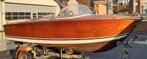 bateau ancien en acajou Cadenazzi Bellagio 140cv, Ophalen, Gebruikt, Benzine, Tot 6 meter