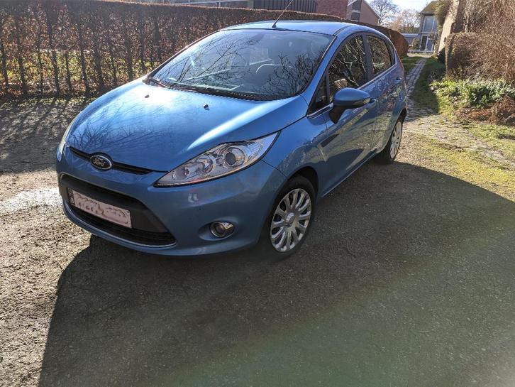 Ford Fiesta, Auto's, Ford, Particulier, Fiësta, Benzine, 5 deurs, Handgeschakeld, Blauw, Dealer onderhouden, Onderhoudsboekje