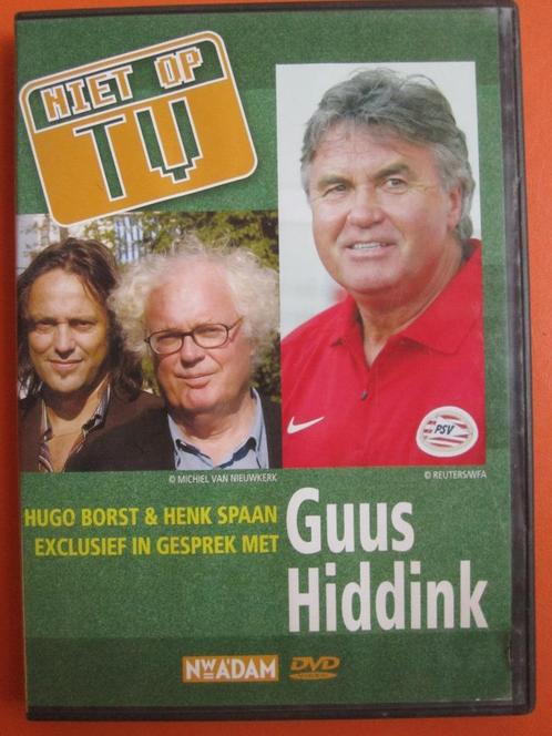 Hugo Borst & Henk Spaan exclusief in gesprek met Guus Hiddin, Cd's en Dvd's, Dvd's | Sport en Fitness, Zo goed als nieuw, Documentaire