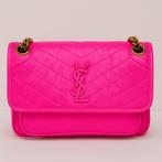 Yves Saint Laurent Niki tas - Poederachtig roze, Ophalen of Verzenden, Nieuw, Roze, Avondtasje