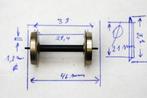 Ecartement 0, axes, Hobby & Loisirs créatifs, Trains miniatures | Échelles Autre, Neuf, Autres marques, Enlèvement ou Envoi, Wagon