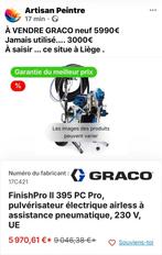 GRACO jamais utilisé 5900€ vendu 3000€, Ophalen, Nieuw, Verfspuit of Verfpomp