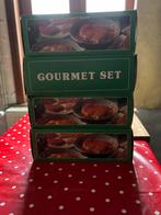 4 gourmet sets samen voor een klein prijsje 15€, Ophalen, Gebruikt, 4 t/m 7 personen