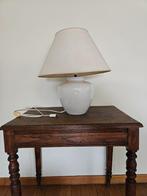 Lamp met lampenkap, Ophalen, Gebruikt, Rond, Crème