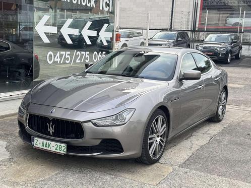 Maserati Ghibli 3.0 V6 Bi TURBO 410 S Q4 AUTOMATIQUE FULL OP, Auto's, Maserati, Bedrijf, Te koop, Ghibli, ABS, Achteruitrijcamera