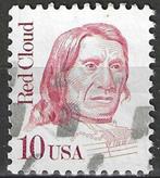 USA 1987 - Yvert 1771 - Red Cloud of Mahpiua Luta, (ST), Postzegels en Munten, Postzegels | Amerika, Verzenden, Gestempeld