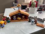 Kerststal van Little People Fisher-Price met licht en muziek, Ophalen, Zo goed als nieuw, Met licht