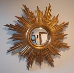 Antiek Miroir soleil 70cm Deknudt 1970 Bois!, Ophalen of Verzenden, Zo goed als nieuw