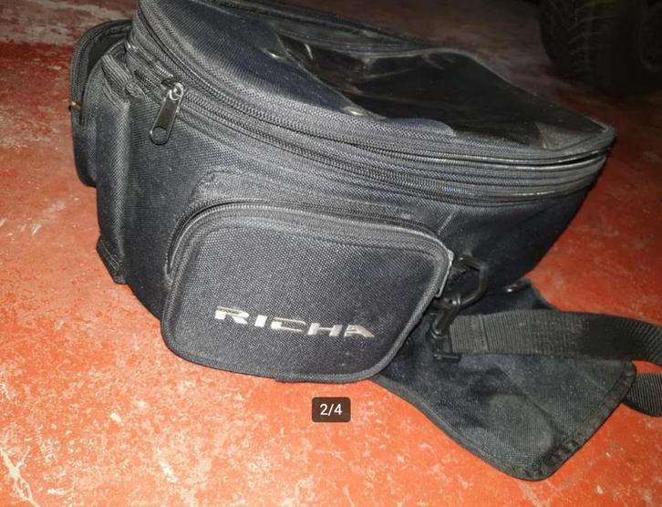 Moto tanktas Richa met krachtige magneten, Motoren, Accessoires | Koffers en Tassen, Gebruikt, Ophalen