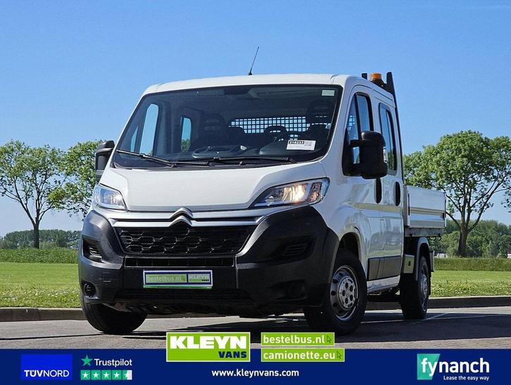 Citroën JUMPER 2.0 DC 6pers EURO6, Auto's, Bestelwagens en Lichte vracht, Bedrijf, ABS, Centrale vergrendeling, Trekhaak, Citroën