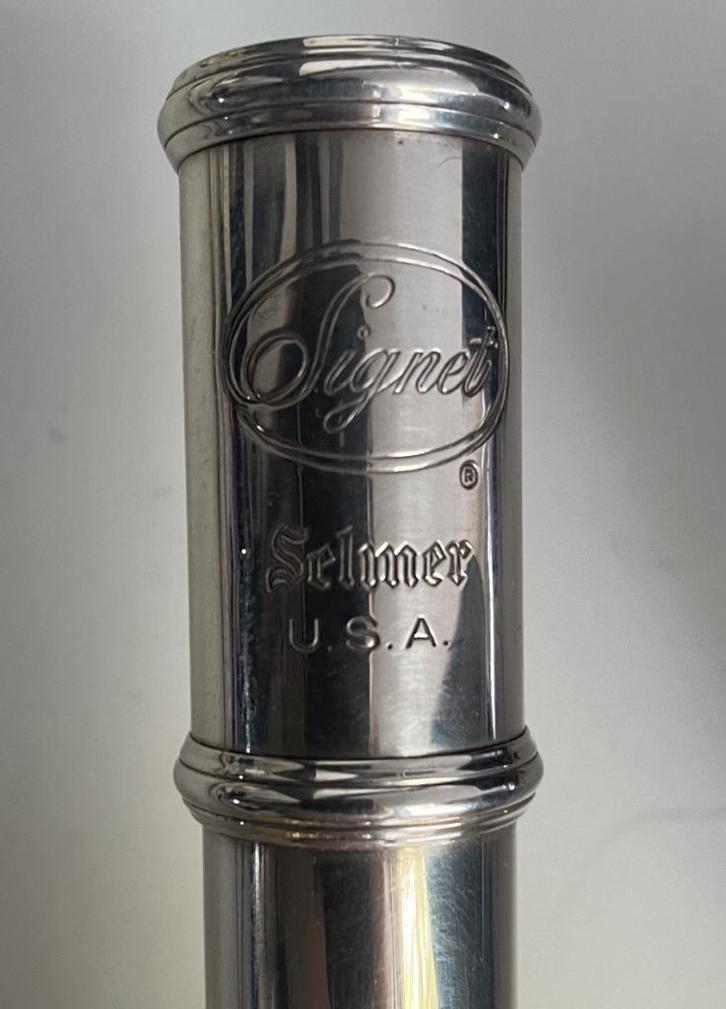 FLUTE SELMER U.S.A. - zilveren munt -, Muziek en Instrumenten, Blaasinstrumenten | Dwarsfluiten en Piccolo's, Gebruikt, Dwarsfluit
