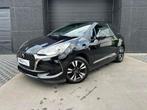 citroen ds3 1.2 benzine - 2017 - gekeurd - garantie, Auto's, Citroën, Stof, 1199 cc, Zwart, Bedrijf