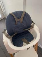 Stokke steps kinderzitje, eetblad en blauwe bekleding, Kinderen en Baby's, Kinderstoelen, Ophalen, Gebruikt