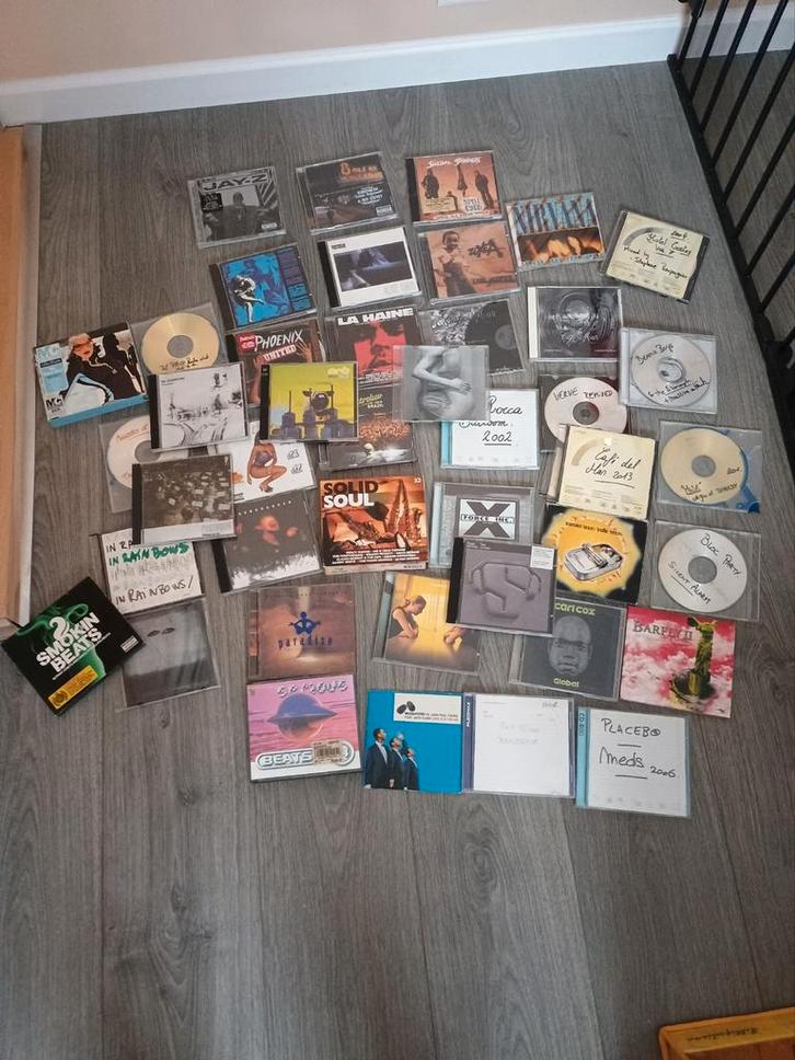 Lot de +- 45 cds, mélange de plusieurs styles, CD & DVD, CD | Autres CD, Utilisé, Enlèvement