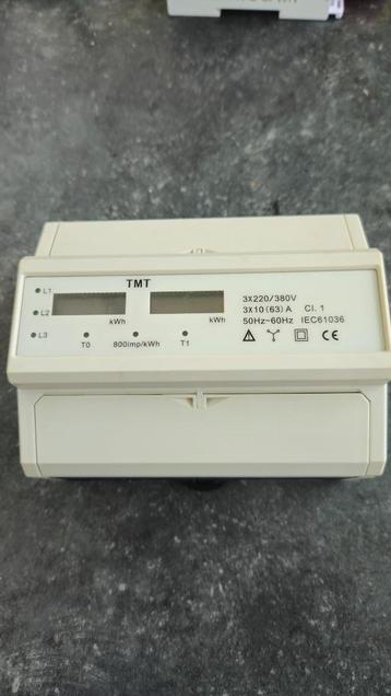 Elektronische Kilowattuurmeter beschikbaar voor biedingen
