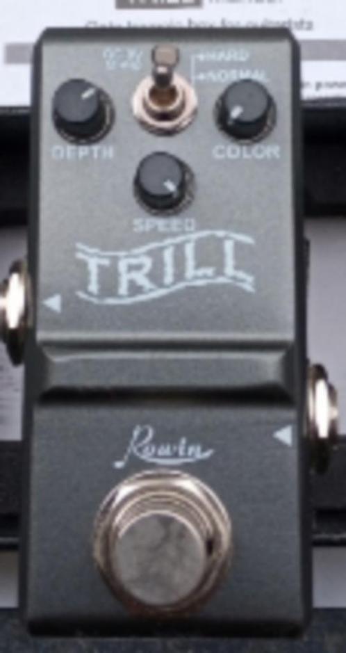 Rowin LN-327 Trill (nano tremolo), Musique & Instruments, Effets, Comme neuf, Enlèvement ou Envoi