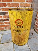 Groot olieblik 25L Shell, Verzamelen, Blikken, Gebruikt, Ophalen of Verzenden