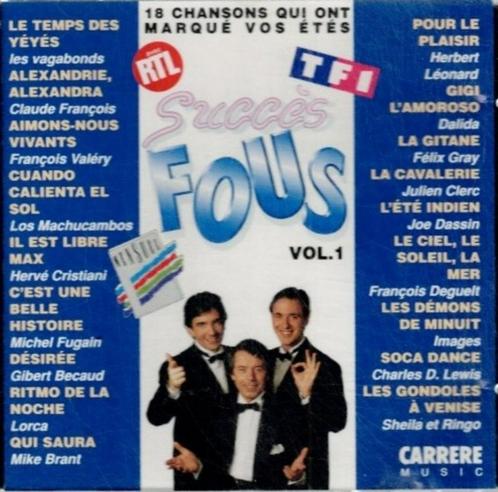 cd   -   Succès Fous Vol. 1, Cd's en Dvd's, Cd's | Overige Cd's, Ophalen of Verzenden