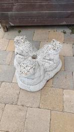 Kikker parasolvoet/houder in beton, Tuin en Terras, Tuinbeelden, Ophalen, Gebruikt, Beton