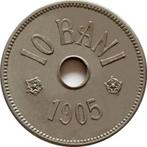 Roemenië 10 bani, 1905  Carol I, Postzegels en Munten, Munten | Europa | Niet-Euromunten, Ophalen of Verzenden, Losse munt, Overige landen