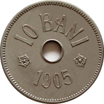 Roumanie 10 bani, 1905 Carol I