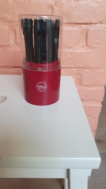 9 delige holpijpset (leerponsen) beschikbaar voor biedingen