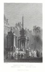 1837 - Liège - les fontaines, Antiquités & Art, Envoi