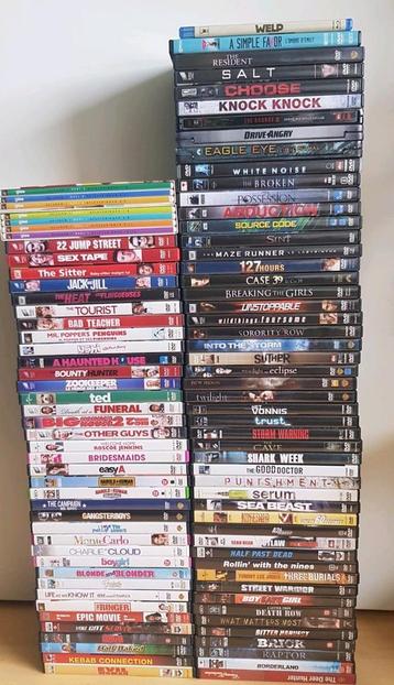 Beaucoup de films sur DVD 