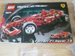 lego,Racers: Ferrari: Ferrari F1 Racer 1:8 , 8674, jaar 2006, Ophalen of Verzenden, Gebruikt, Complete set, Lego