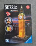 Big Ben 3D puzzle night edetion, Comme neuf, Enlèvement ou Envoi