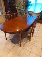 Kerselaar eettafel, uitschuifbaar., Huis en Inrichting, Ophalen