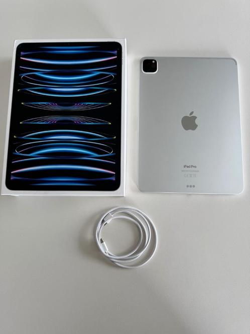 iPad Pro 11", 256GB, M2-chip, 4de generatie, perfecte staat, Computers en Software, Apple iPads, Zo goed als nieuw, Apple iPad Pro