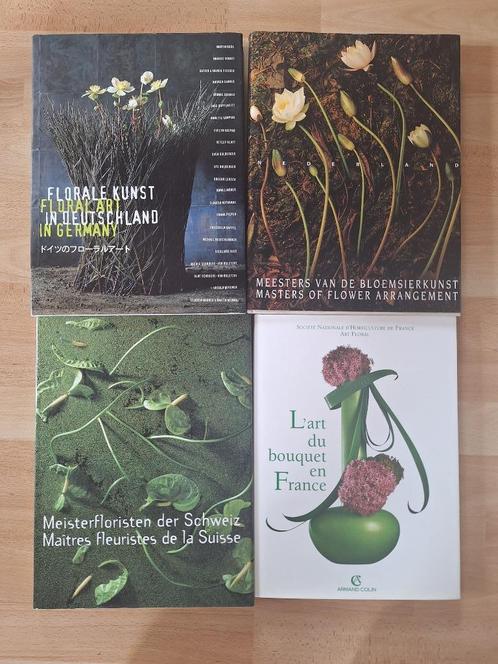 set van 6 boeken over Europese bloemsierkunst, Boeken, Hobby en Vrije tijd, Gelezen, Overige onderwerpen, Ophalen