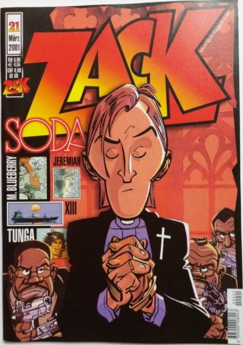 Zack Magazin nr. 21 März 2001 und nr. 24 Juni 2001, Boeken, Stripverhalen, Nieuw, Meerdere stripboeken, Ophalen