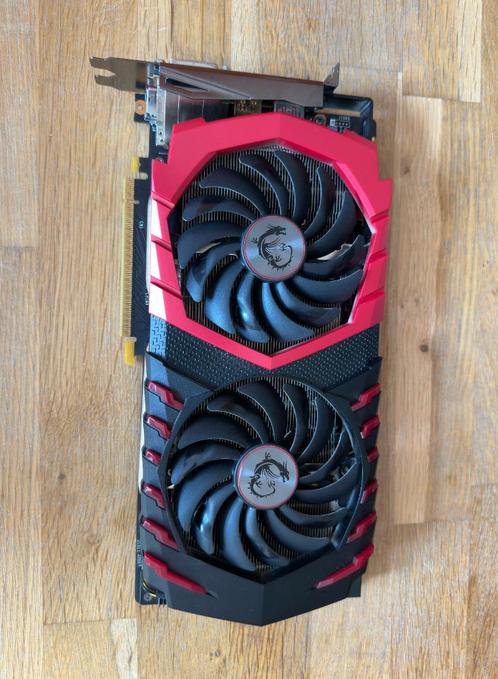 MSI GTX 1070 8GB GPU, Computers en Software, Videokaarten, Gebruikt, Nvidia, PCI-Express 3.0, GDDR5, HDMI, DisplayPort, DVI, Ophalen