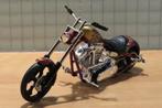 West Coast Choppers El Diablo Rigid bike 1:18 diecast, Ophalen of Verzenden, Zo goed als nieuw, Motor, Overige merken