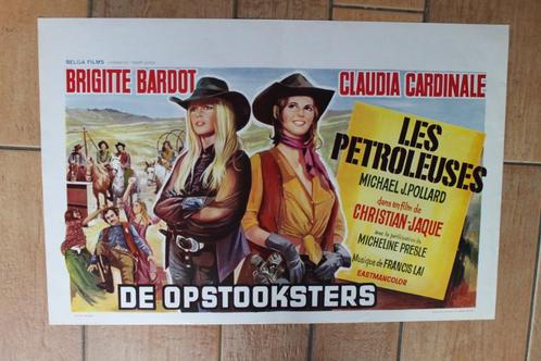 filmaffiche Brigitte Bardot les petroleuses filmposter, Collections, Posters & Affiches, Comme neuf, Cinéma et TV, A1 jusqu'à A3