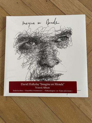 David Hallyday Imagine un MondeVinyl LP nieuw verzegeld beschikbaar voor biedingen