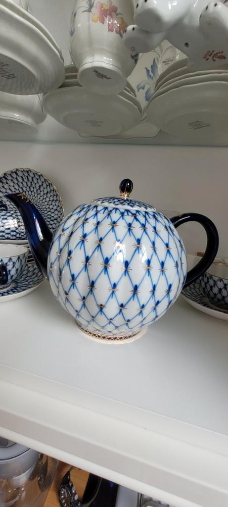 LPZ Lomonosov USSR porselein, Antiek en Kunst, Antiek | Porselein, Ophalen of Verzenden