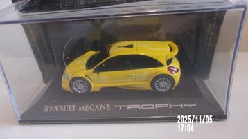 RENAULT MEGANE TROPHY.NOREV 1/43 NEUVE.VITRINE SCELLEE. beschikbaar voor biedingen