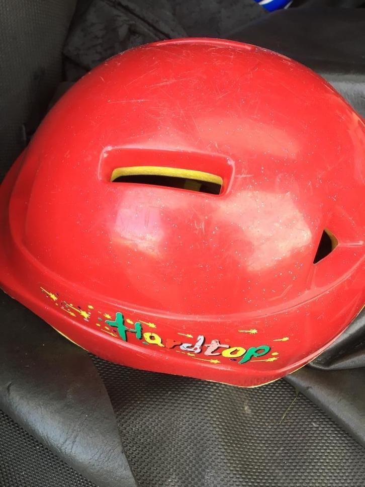 Fietshelm kind  /Casque velo enfant 4-7 ans M 52-57, Fietsen en Brommers, Fietsaccessoires | Fietshelmen, Gebruikt, Jongen of Meisje