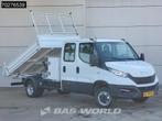 Iveco Daily 35C16 3,0L Kipper Dubbel Cabine Dubbellucht 3,5t, Auto's, Bestelwagens en Lichte vracht, Gebruikt, Euro 6, 4 cilinders