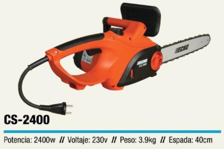 Tronçonneuse électrique ECHO CS 2400 sans chaîne, pr. pieces, Tuin en Terras, Hand-tuingereedschap, Gebruikt, Overige soorten