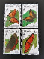 Grenada 1990 - vlinders - insecten *, Ophalen of Verzenden, Postfris, Noord-Amerika