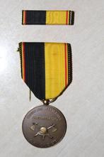 Brandweer medaille West Vlaanderen, Overige soorten, Ophalen of Verzenden, Lintje, Medaille of Wings