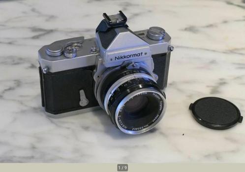Nikkormat FTn met Nippon Kogaku Nikkor-S auto 5cm/f2, Audio, Tv en Foto, Fotocamera's Analoog, Gebruikt, Spiegelreflex, Nikon