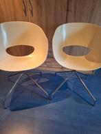 2 Sintesi Orbit Spider stoelen, Maison & Meubles, Chaises, Enlèvement, Utilisé, Blanc, Deux