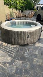 IK ZOEK een Intex Purespa deluxe greywood enkel het bad, Tuin en Terras, Bubbelbaden en Hottubs, Ophalen, Zo goed als nieuw, Opblaasbaar