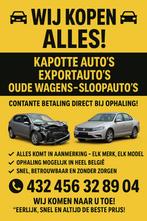 Auto export, Auto diversen, Ophalen